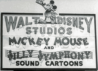 Disney Studios Sign